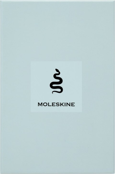 Notes MOLESKINE Snake 2025, L, synt. skóra węża, w linie, 13x21 cm, w pudełku, zielony Notes MOLESKINE Snake 2025, L, synt. skóra węża, w linie, 13x21 cm, w pudełku, zielony