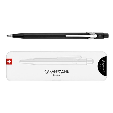 Ołówek automatyczny CARAN D'ACHE Fixpencil, 3mm, w pudełku, czarny Ołówek automatyczny CARAN D'ACHE Fixpencil, 3mm, w pudełku, czarny