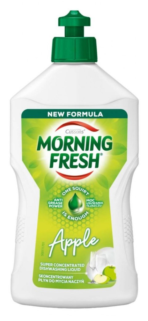 Płyn do naczyń MORNING FRESH, jabłko, 400ml Płyn do naczyń MORNING FRESH, jabłko, 400ml