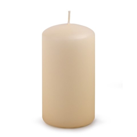Świeca słupek DONAU HOME, 70x130 mm, kremowa Świeca słupek DONAU HOME, 70x130 mm, kremowa