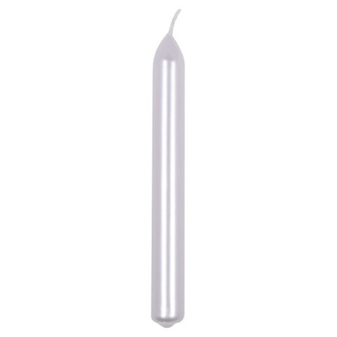 Świeca stołowa prosta DONAU HOME, lakierowana, 20x170 mm, 10 szt., biała Świeca stołowa prosta DONAU HOME, lakierowana, 20x170 mm, 10 szt., biała