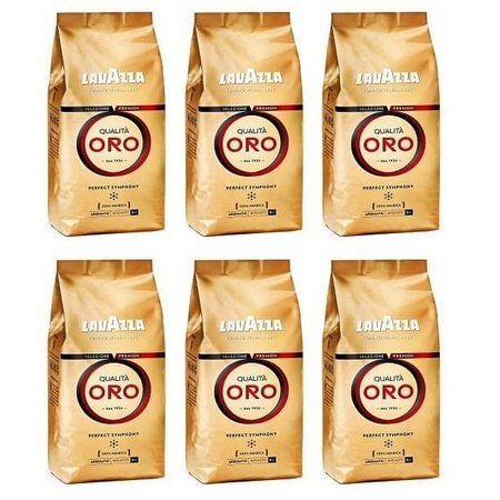 Kawa LAVAZZA QUALITA ORO 1kg ziarnista (6szt.) Kawa LAVAZZA QUALITA ORO 1kg ziarnista (6szt.)