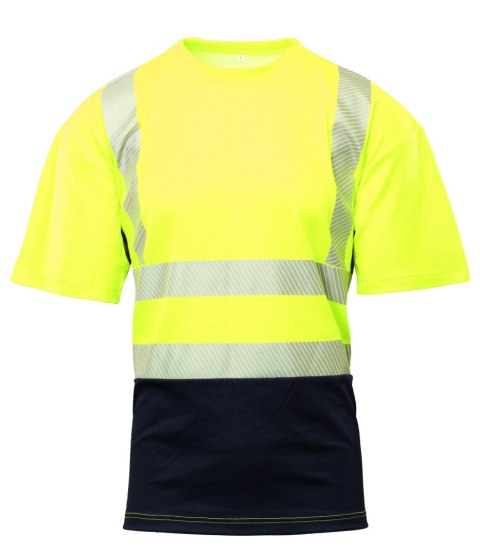 T-SHIRT BRIXTON FLASH SIATKA TRANSFER BF-017-Y ŻÓŁTY