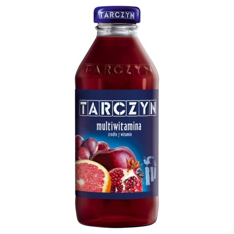 TARCZYN MULTIWITAMINA owoce czerwone 300ml butelka szkło SALE TARCZYN MULTIWITAMINA owoce czerwone 300ml butelka szkło SALE