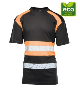 ECO RIVAL SEVEN KINGS KOSZULKA CZARNY/POMARAŃCZ