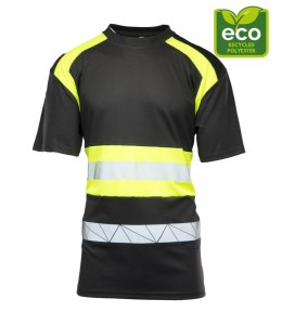 ECO RIVAL SEVEN KINGS KOSZULKA CZARNY/ŻÓŁTY
