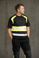 ECO RIVAL SEVEN KINGS KOSZULKA CZARNY/ŻÓŁTY