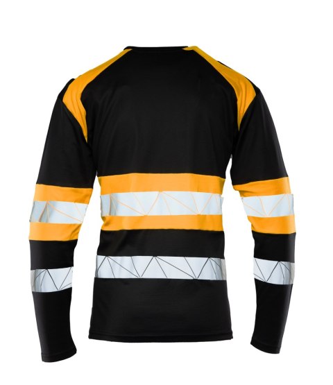 ECO RIVAL SEVEN KINGS KOSZULKA LONGSLEEVE CZARNY/POMARAŃCZ ECO RIVAL SEVEN KINGS KOSZULKA LONGSLEEVE CZARNY/POMARAŃCZ