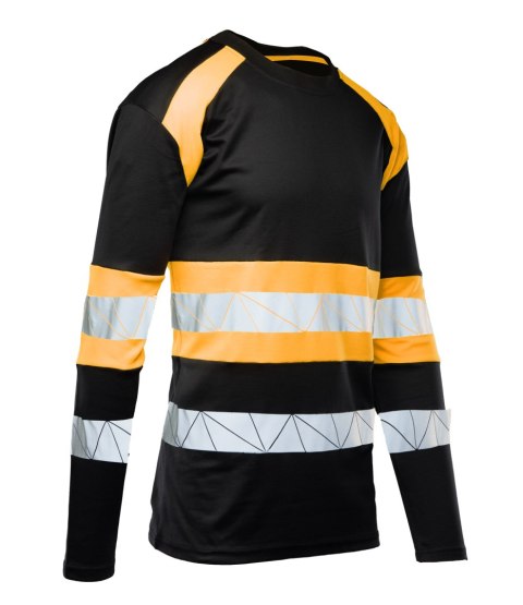 ECO RIVAL SEVEN KINGS KOSZULKA LONGSLEEVE CZARNY/POMARAŃCZ ECO RIVAL SEVEN KINGS KOSZULKA LONGSLEEVE CZARNY/POMARAŃCZ