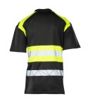 ECO RIVAL SEVEN KINGS KOSZULKA POLO CZARNY/ŻÓŁTY