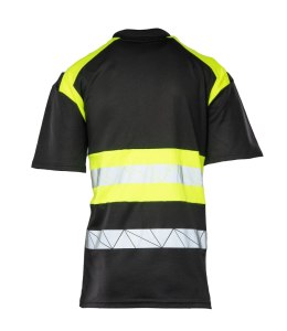 ECO RIVAL SEVEN KINGS KOSZULKA POLO CZARNY/ŻÓŁTY
