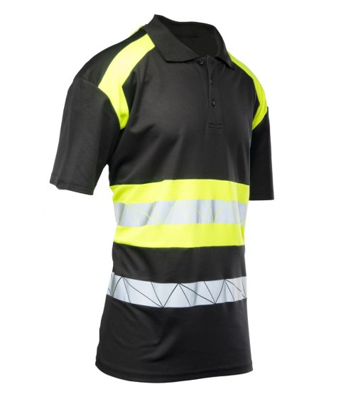 ECO RIVAL SEVEN KINGS KOSZULKA POLO CZARNY/ŻÓŁTY ECO RIVAL SEVEN KINGS KOSZULKA POLO CZARNY/ŻÓŁTY