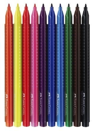 Flamastry GRIP 10 kol. 155310 Flamastry GRIP 10 kol. 155310