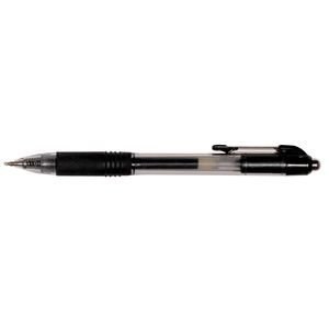 Pióro żelowe automatyczne AH-806 czarne 166001 Leviatan SALE