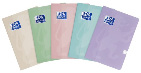 Zeszyt Oxford Touch Pastelowy A5 60 kartek 90 g linie 9 mm 400175352 Zeszyt Oxford Touch Pastelowy A5 60 kartek 90 g linie 9 mm 400175352