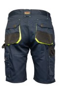 SPODNIE KRÓTKIE GRANAT/ŻÓŁTY - BRIXTON PRACTICAL