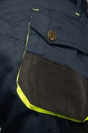 SPODNIE KRÓTKIE GRANAT/ŻÓŁTY - BRIXTON PRACTICAL