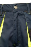SPODNIE KRÓTKIE GRANAT/ŻÓŁTY - BRIXTON PRACTICAL