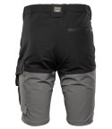 TRAIL SPODNIE KRÓTKIE STAL/CZARNY - SEVEN KINGS