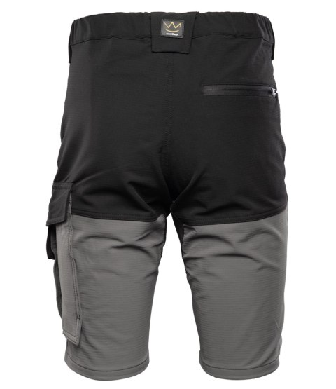 TRAIL SPODNIE KRÓTKIE STAL/CZARNY - SEVEN KINGS