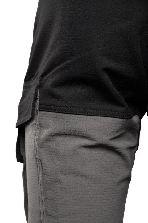 TRAIL SPODNIE KRÓTKIE STAL/CZARNY - SEVEN KINGS