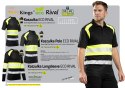 ECO RIVAL SEVEN KINGS KOSZULKA LONGSLEEVE CZARNY/POMARAŃCZ