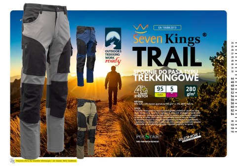 SEVEN KINGS TRAIL SPODNIE DO PASA GRANAT/CZARNY SEVEN KINGS TRAIL SPODNIE DO PASA GRANAT/CZARNY