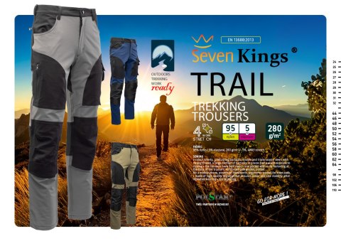 SEVEN KINGS TRAIL SPODNIE DO PASA GRANAT/CZARNY SEVEN KINGS TRAIL SPODNIE DO PASA GRANAT/CZARNY
