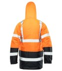 BENEFIT HI-VI KURTKA PARKA - KAT.II KLASA 3 - Pomarańczowy S