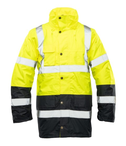 BENEFIT HI-VI KURTKA PARKA - KAT.II KLASA 3 - Żółty (_y) M