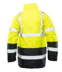 BENEFIT HI-VI KURTKA PARKA - KAT.II KLASA 3 - Żółty (_y) M