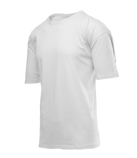 KOSZULKA BAWEŁNA BIEL - Biały 2XL. KOSZULKA BAWEŁNA BIEL - Biały 2XL.