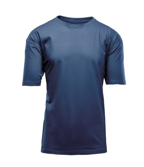 KOSZULKA BAWEŁNA GRANAT - Granatowy 2XL. KOSZULKA BAWEŁNA GRANAT - Granatowy 2XL.