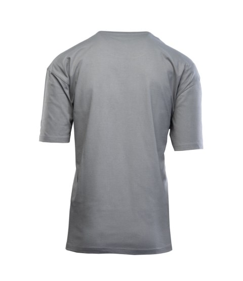 KOSZULKA BAWEŁNA SZARY - Stalowy 2XL. KOSZULKA BAWEŁNA SZARY - Stalowy 2XL.