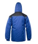 KURTKA PARKA WSTAWKA KOLOR - Niebiesko/Czarny L