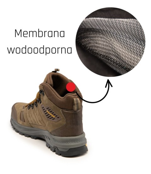 TRZEWIK BEARFIELD TRZEWIK X TRAIL O6 SR FO BRĄZ - Brązowy 37 TRZEWIK BEARFIELD TRZEWIK X TRAIL O6 SR FO BRĄZ - Brązowy 37