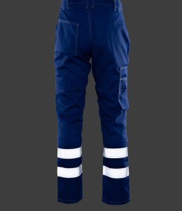 WAIST PANTS ODBLASK - Niebieski/odbask 46