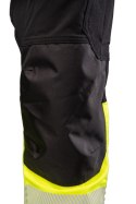 FLASH JOGGER SPODNIE SKF03Y CZARNY/ŻÓŁTY KAT II - Czarny-Żółty(cy) 3XL.