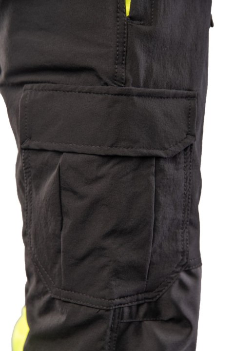 FLASH JOGGER SPODNIE SKF03Y CZARNY/ŻÓŁTY KAT II - Czarny-Żółty(cy) 3XL. FLASH JOGGER SPODNIE SKF03Y CZARNY/ŻÓŁTY KAT II - Czarny-Żółty(cy) 3XL.