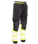 FLASH JOGGER SPODNIE SKF03Y CZARNY/ŻÓŁTY KAT II - Czarny-Żółty(cy) L