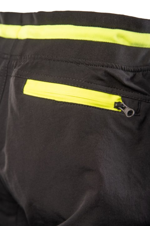 FLASH JOGGER SPODNIE SKF03Y CZARNY/ŻÓŁTY KAT II - Czarny-Żółty(cy) L FLASH JOGGER SPODNIE SKF03Y CZARNY/ŻÓŁTY KAT II - Czarny-Żółty(cy) L