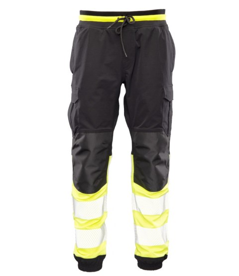 FLASH JOGGER SPODNIE SKF03Y CZARNY/ŻÓŁTY KAT II - Czarny-Żółty(cy) S FLASH JOGGER SPODNIE SKF03Y CZARNY/ŻÓŁTY KAT II - Czarny-Żółty(cy) S