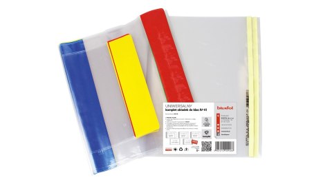 Uniwersalny komplet okładek do klas IV-VI OZ-75 BIURFOL Uniwersalny komplet okładek do klas IV-VI OZ-75 BIURFOL