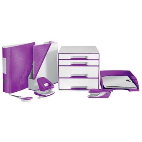 Półka na dokumenty LEITZ Plus fiolet metalik WOW 52263062 Półka na dokumenty LEITZ Plus fiolet metalik WOW 52263062