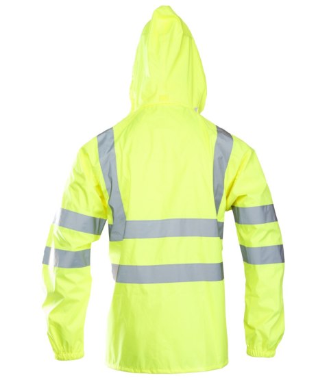 FLASH KURTKA POLIESTER/PU - Żółty 3XL. FLASH KURTKA POLIESTER/PU - Żółty 3XL.