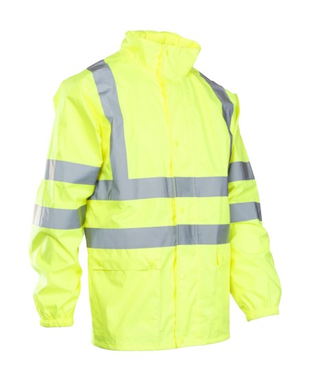 FLASH KURTKA POLIESTER/PU - Żółty 3XL. FLASH KURTKA POLIESTER/PU - Żółty 3XL.