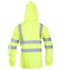 FLASH KURTKA POLIESTER/PU - Żółty S