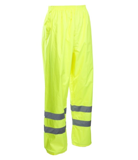FLASH SPODNIE POLIESTER/PU - Żółty 2XL. FLASH SPODNIE POLIESTER/PU - Żółty 2XL.