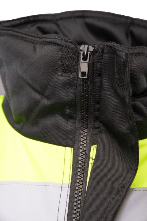 KAMIZELKA BRASS VISION PLUS - żółto-czarny 2XL. KAMIZELKA BRASS VISION PLUS - żółto-czarny 2XL.