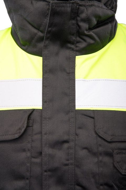 KAMIZELKA BRASS VISION PLUS - żółto-czarny 2XL. KAMIZELKA BRASS VISION PLUS - żółto-czarny 2XL.